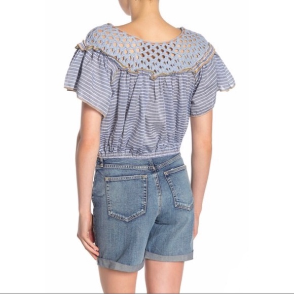 💙SOLD! Free People Allora Allora Blouse. - Picture 2 of 4